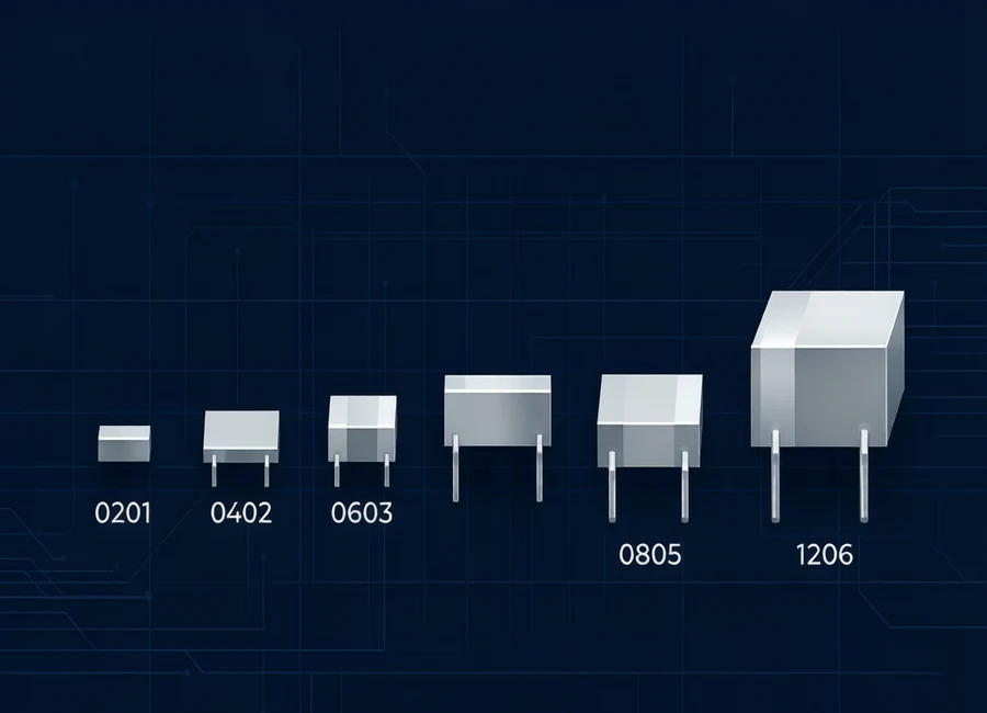 MLCC package size reference for BOM sourcing