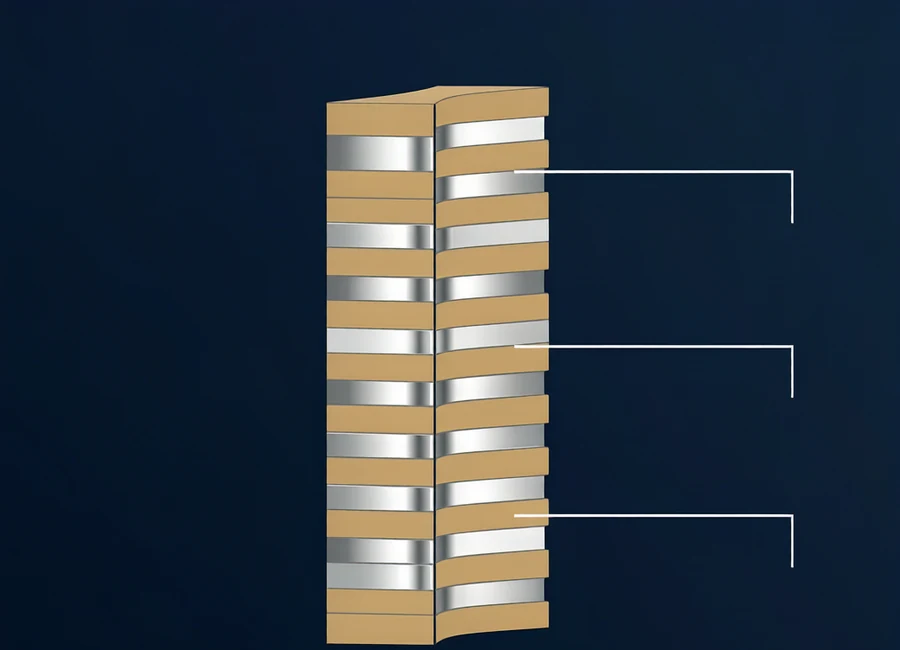 MLCC internal structure reference