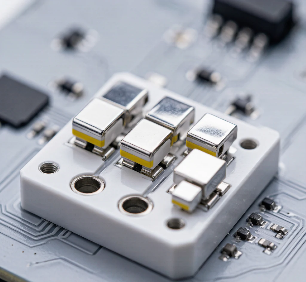 RF high-Q MLCC capacitors on RF module for 5G and wireless applications